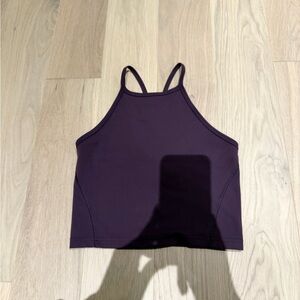 Purple Strappy Tank Top